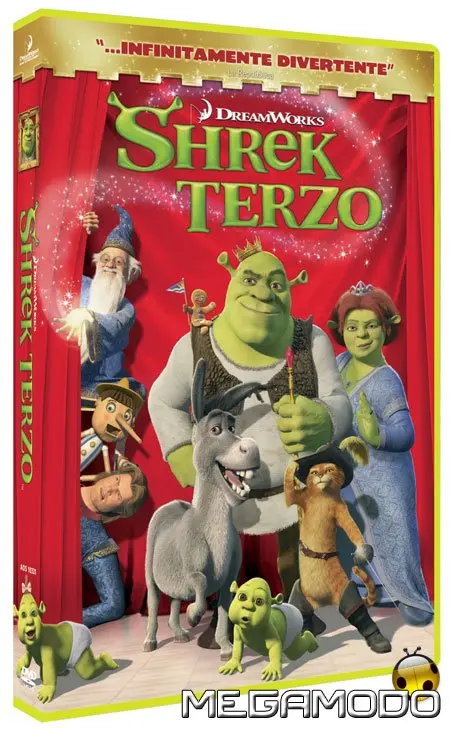 Shrek Terzo in DVD dal 5 Dicembre