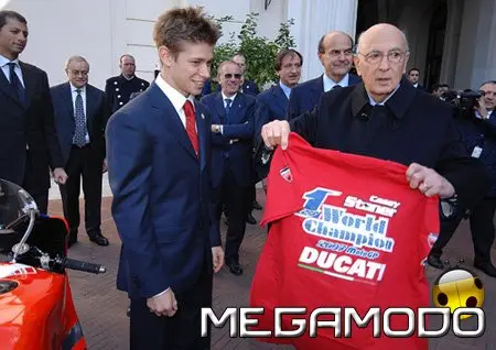 Ducati ricevuta al Quirinale dal Presidente