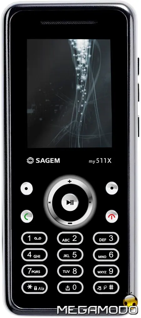 Sagem my511X, così chic!
