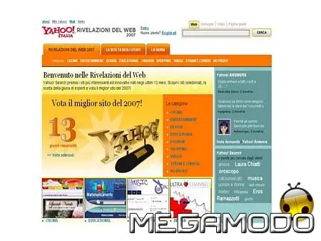 Yahoo! Italia presenta l'iniziativa Le Rivelazioni Del Web