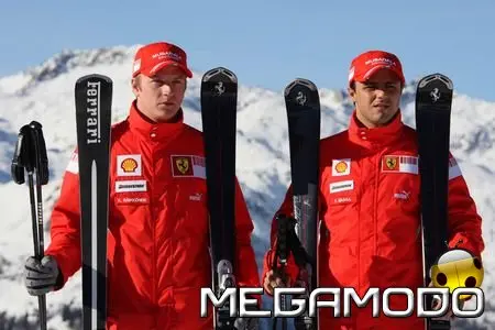 Raikkonen e Massa per Dynastar-Lange Ferrari
