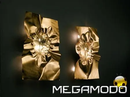 Minitallux Stropiccio, una lampada volutamente casuale