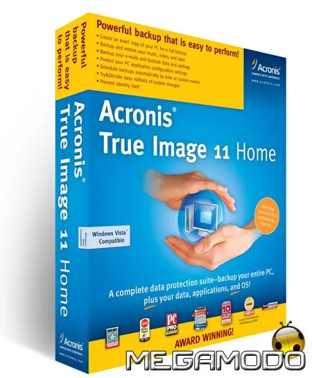 Acronis True Image 11 Home in italiano