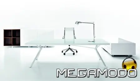 Manerba, nuova collezione di arredi esecutivi Revo