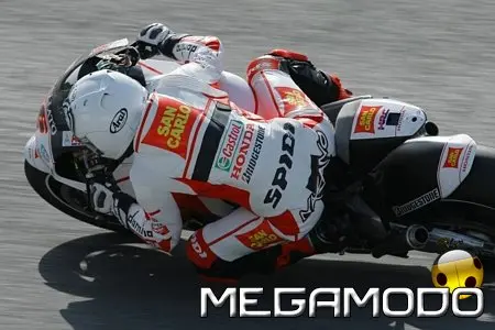 Il Team San Carlo Honda Gresini testa i nuovi motori Honda 