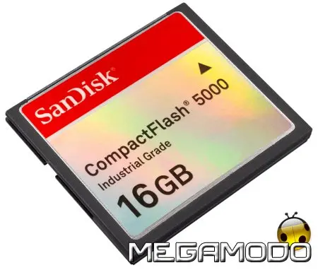 SanDisk CompactFlash 5000 da 16 GB