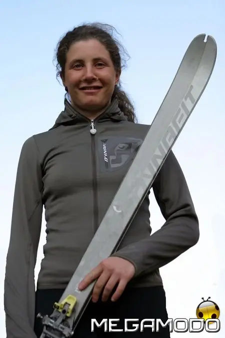 Silvia Cuminetti nella spedizione Haute Route Plus 2008