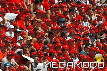 La tribuna Ducati in Tour per il Motomondiale 2008