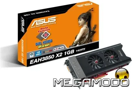 ASUS EAH3850X2/HTDI/1G con due GPU Radeon HD 3850