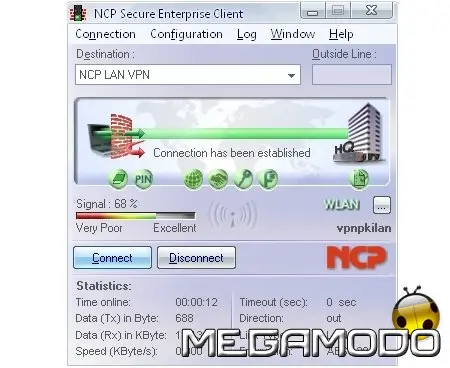NCP Secure Enterprise Client 9.03