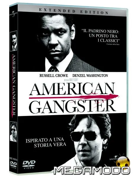 American Gangster di Ridley Scott in DVD