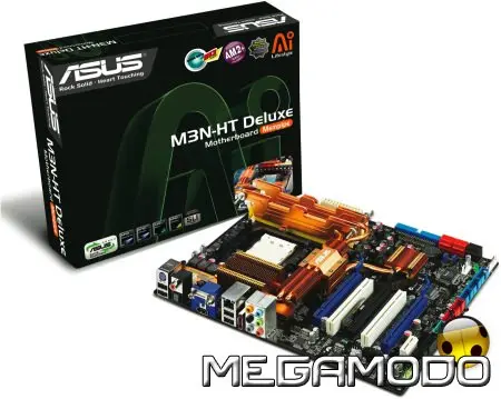 ASUS M3N-HT Deluxe/Mempipe, nuova scheda madre