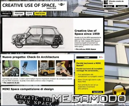 MINI Space, l'uso creativo dello spazio conquista il web