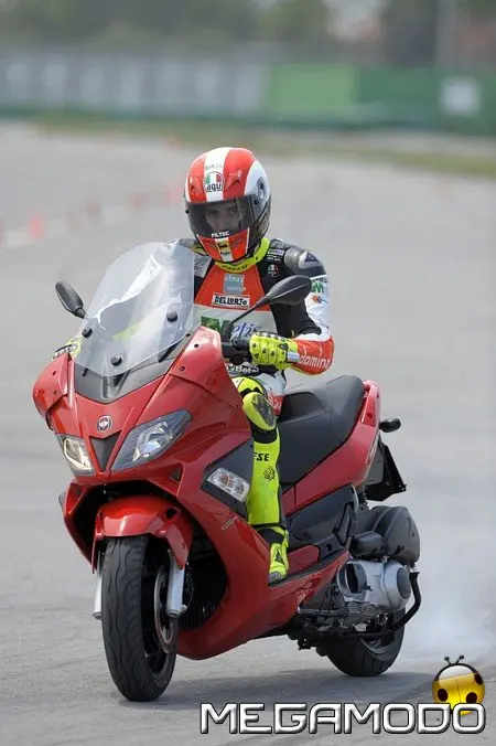 Gilera Nexus 300 e Marco Simoncelli