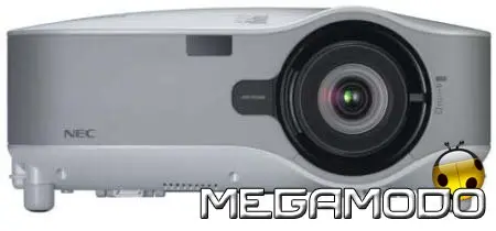 NEC NP3151W, proiettore LCD con funzione W-LAN Plug & Play