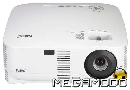 NEC VT800, videoproiettore con connessione Ethernet