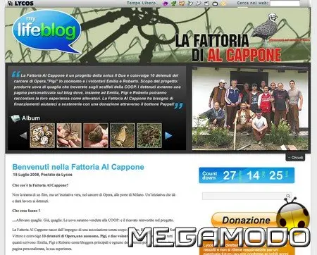 Fattoria Al Cappone si affida a MyLifeblog di Lycos