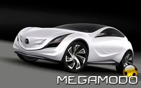 La concept car Kazamai di Mazda a Mosca