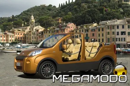 Show van Portofino Fiat Fiorino si trasforma