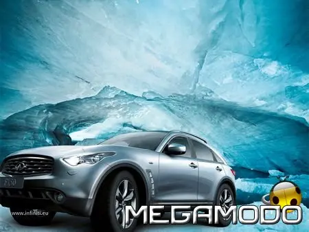 Infiniti FX50 sul ghiaccio