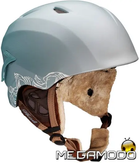 Head Helmet Tika, casco con l'interno in finta pelliccia