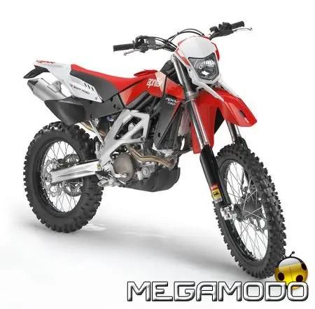 Nuova Aprilia RXV 450 e 550 MY 2009