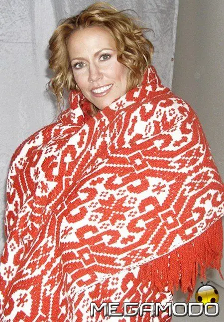 Sheryl Crow in aleXsandro Palombo Knit couture