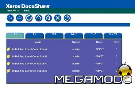 Xerox DocuShare Express, funzionalità estese