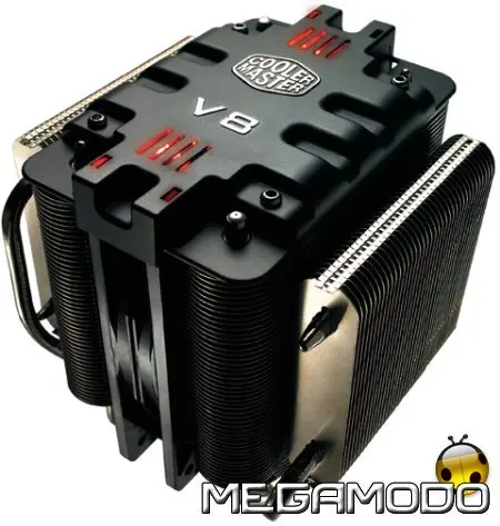 Cooler Master V8, dissipatore per CPU da 180W