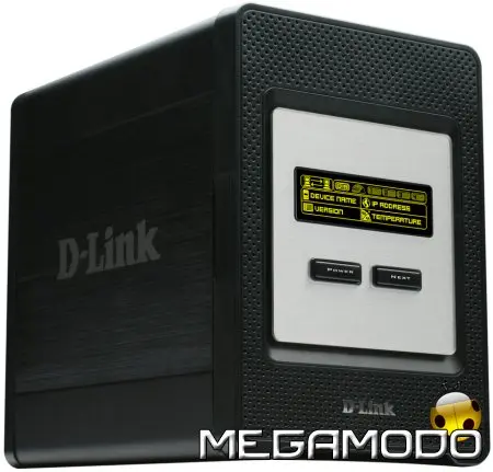 D-Link DNS-343, Network Storage Enclosure a 4 scomparti