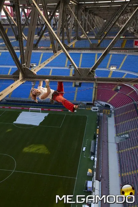 Lady Geco scala San Siro