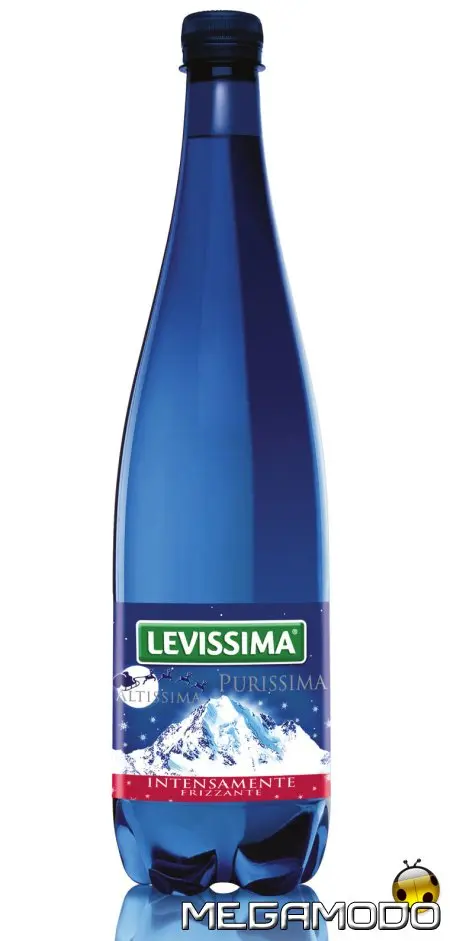 Levissima Intensamente Frizzante in versione Natale