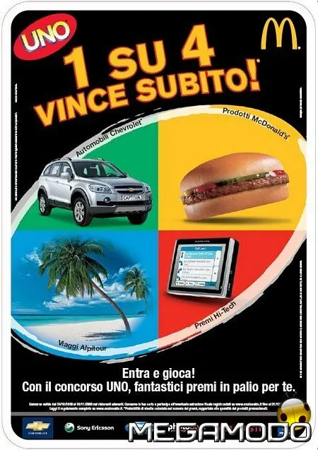 Da McDonald's parte il Concorso UNO