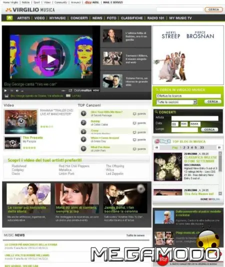 E’ online il nuovo Virgilio Musica