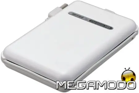 Buffalo MiniStation TurboUSB, in bianco