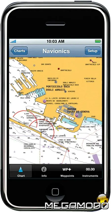 Navionics Mobile selezionato per il Dame Award 2008
