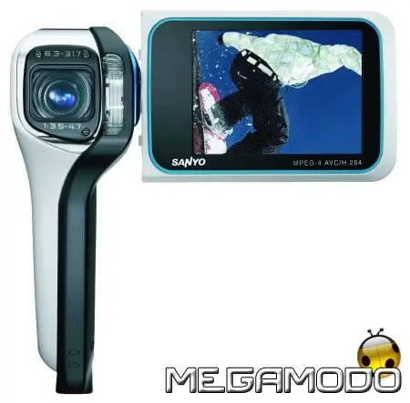 Sanyo Xacti CA8, SD camcorder