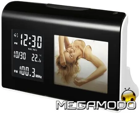 AgfaPhoto AC8130D, cornice digitale radiosveglia