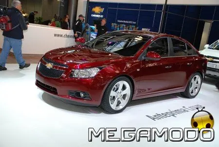 Nuova Chevrolet Cruze al 33° Bologna Motor Show