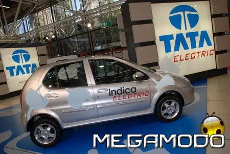 Tata Indica Electric EV al Motor Show 2008