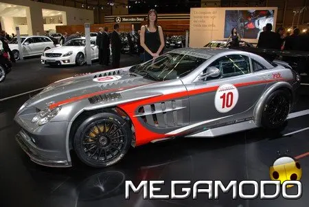 Nuova Mercedes-Benz SLR 722 GT McLaren