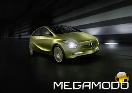 Mercedes-Benz Concept BlueZERO, design flessibile