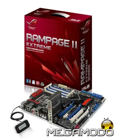 ASUS Rampage II Extreme, record mondiale di frequenza