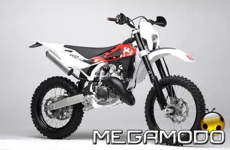 Husqvarna Wr 125 2009, look aggressivo