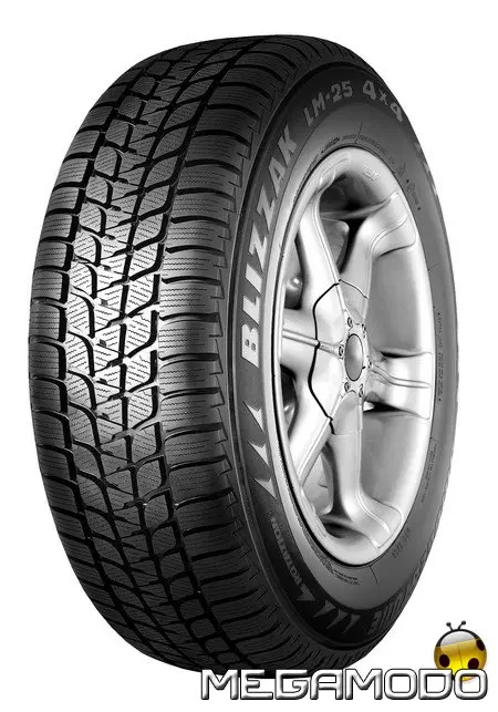 Bridgestone Blizzak LM-25 4x4, grande maneggevolezza