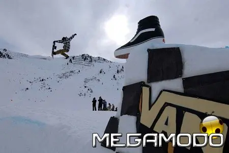 Vans Shop Riot, contest di snowboard slopestyle