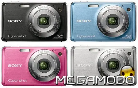 Sony Cyber-shot W220 e W210