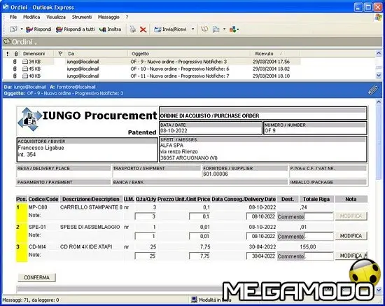 IUNGO, software per la gestione della supply chain