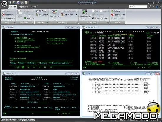 Attachmate Reflection 2008, software di emulazione terminale