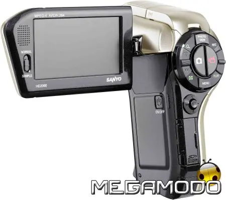 Sanyo Xacti HD2000, nuova camcorder SD